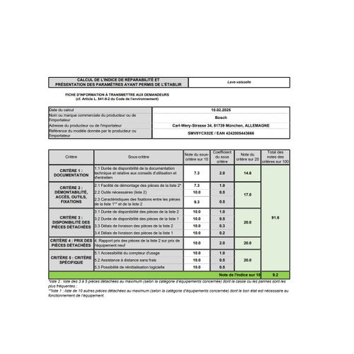 Lave-vaisselle 60cm 14 Couverts 44db Tout Intégrable - Smv8ycx02e