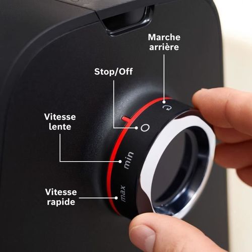 Hachoir à Viande 2100w Noir/argent - Mfws660b