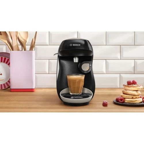 Machine à Café - Tas109e - Tassimo Happy - 1400 W - 0,7 L - Creme / Noir