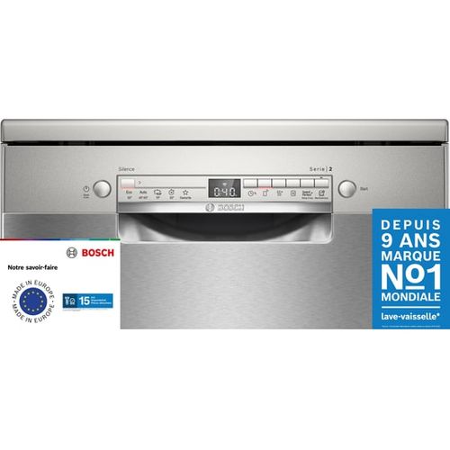 Lave-vaisselle 60cm 13 Couverts 46db Acier Brossé - Sms2hti06e