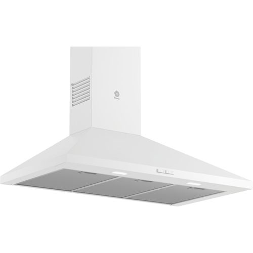 Hotte Décorative 3bc696mb Hotte 600 M³/h Blanc A