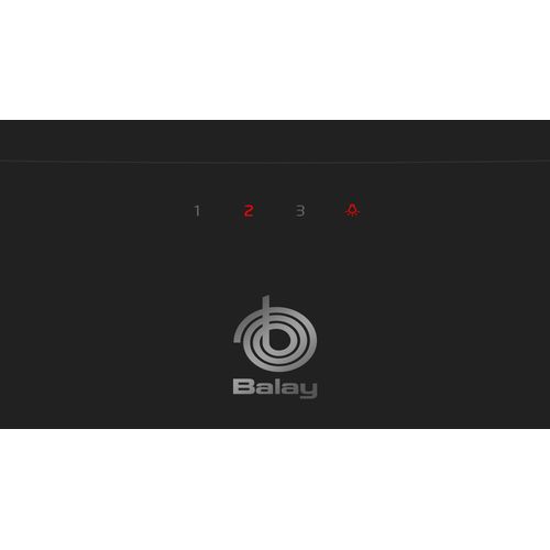 Hotte Décorative 3bc585gn Hotte 629 M³/h Noir C