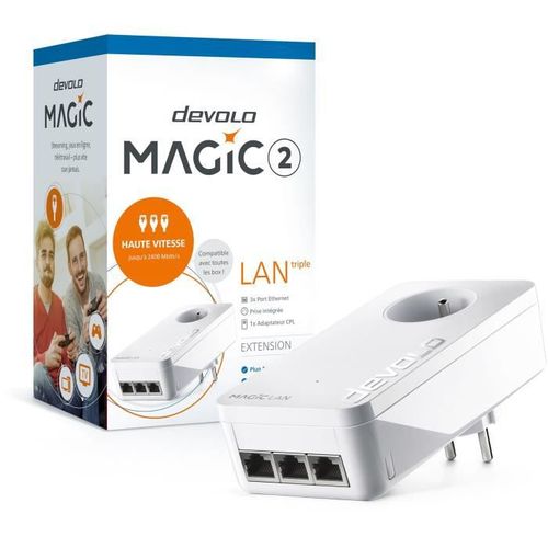 Cpl Magic 2 Lan Triple Extension Jusqu'a 2400 Mbits/s - 8503