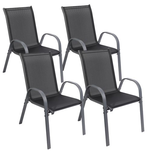 Chaise De Jardin, Kuba Lot De 4