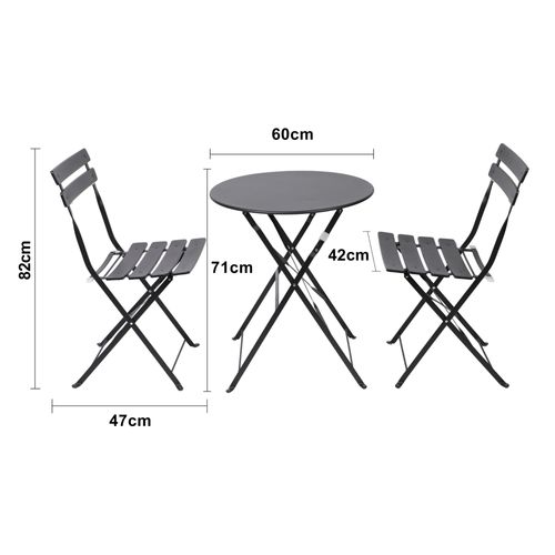 Ensemble Bistro Albatros Blanc