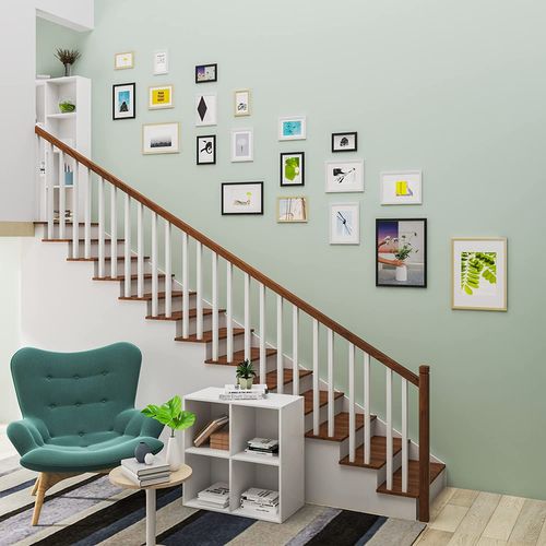 10x Cadre Photo 21x29.7cm A4 Cadre En Bois Et Verre Décoration Maison Artos Style Argent