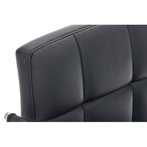 Chaise De Bureau Lucy Similicuir Noir