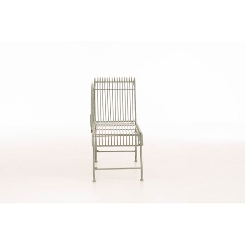 Banquette De Jardin Karma En Fer Forgé Vert Antique