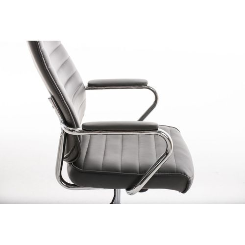 Fauteuil De Bureau Rako Similicuir Gris