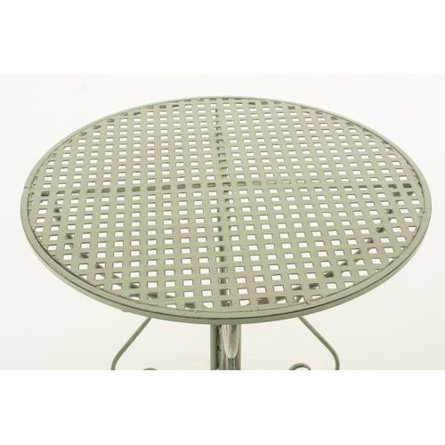 Table De Jardin Ronde Amanda Vert Antique