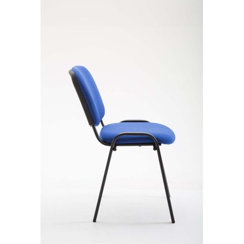 Chaise Visiteur Ken Tissu Bleu