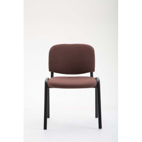 Chaise Visiteur Ken Tissu Marron