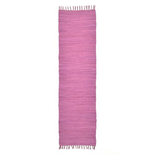 Tapis Réversible En Coton Happy Cotton 70x250 Cm - Lilas