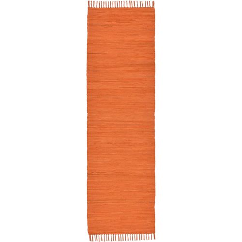 Tapis Réversible En Coton Happy Cotton 70x250 Cm - Terracotta