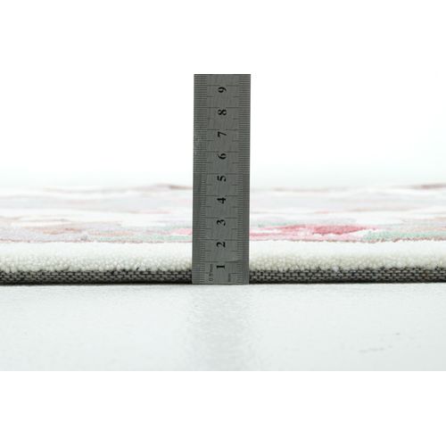 Tapis Tufté Main Avec Bordure En Design Aubusson - Ming 120x170 Cm - Beige