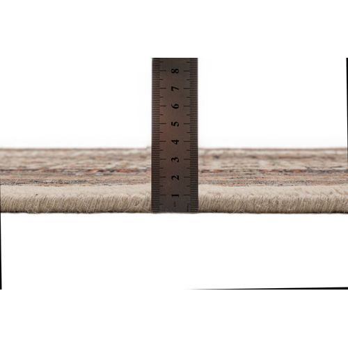 Tapis D'orient Noué à La Main Benares 250x300 Cm - Crème