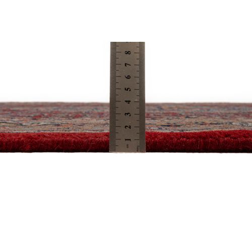 Tapis D'orient Noué à La Main Benares 170x240 Cm - Rouge