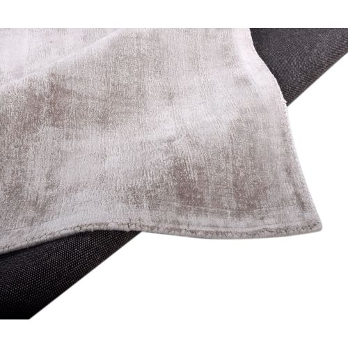 Tapis En Viscose Tissé Main Aspect Vieilli - Shine 160x230 Cm - Marron