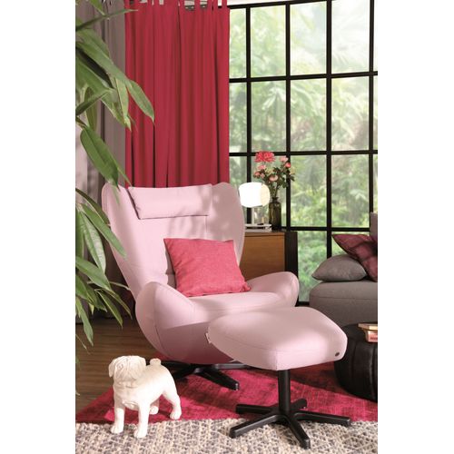 Tapis En Viscose Tissé Main Aspect Vieilli - Shine 65x135 Cm - Lilas