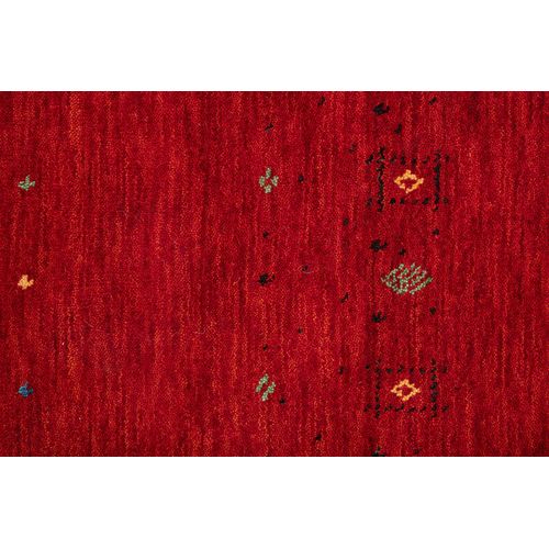 Tapis Gabbeh Lori Dream Gold 190x290 Cm - Rouge