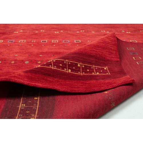 Tapis Gabbeh Lori Dream Gold 250x300 Cm - Rouge