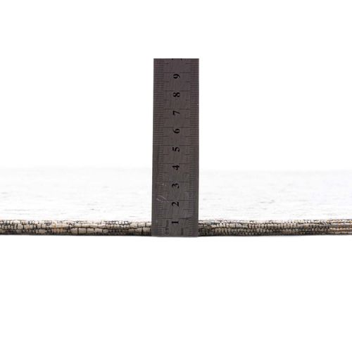 Tapis Graphique Et Brillant Fine Lines 50x80 Cm - Argenté