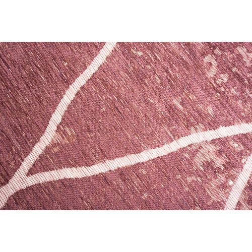 Tapis Graphique Et Brillant Fine Lines 68x130 Cm - Rose