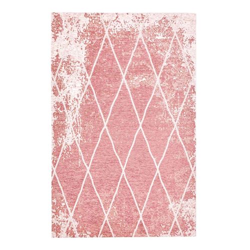 Tapis Graphique Et Brillant Fine Lines 190x290 Cm - Rose