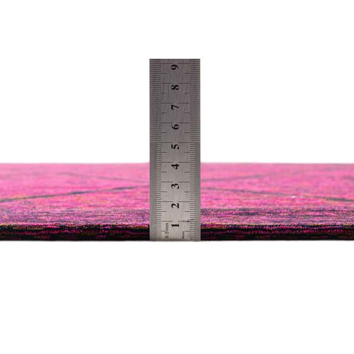 Tapis Graphique Et Brillant Fine Lines 190x290 Cm - Lilas