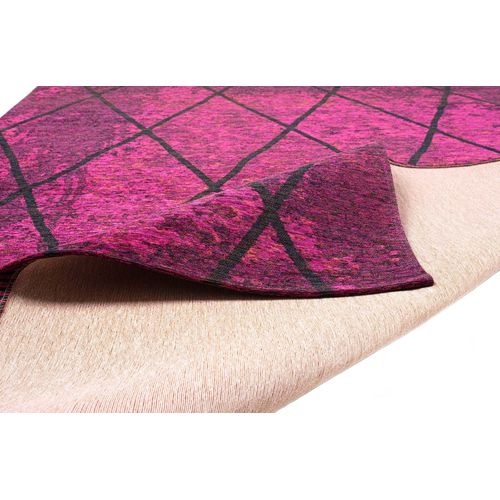 Tapis Graphique Et Brillant Fine Lines 190x290 Cm - Lilas