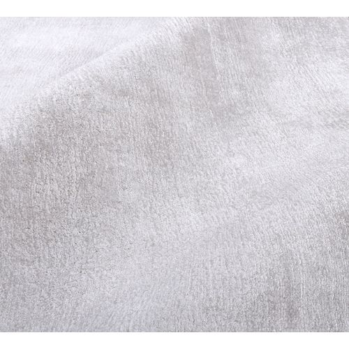 Tapis En Viscose Tissé Main Aspect Vieilli - Shine 160x230 Cm - Argenté