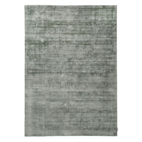 Tapis En Viscose Tissé Main Aspect Vieilli - Shine 65x135 Cm - Vert