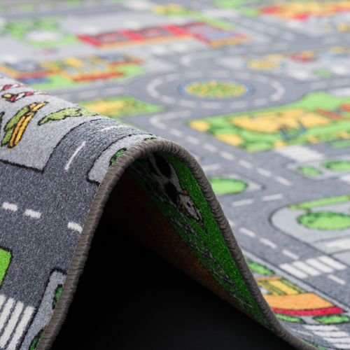 Tapis Rues Réversible 160x240cm Multicolore