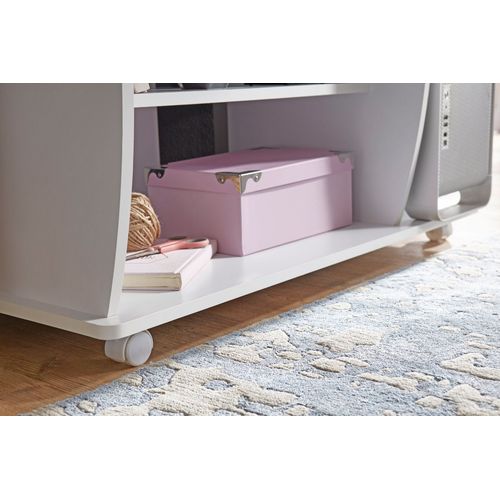 Table De Bureau 90x71x50 cm Blanc Table PC Table D'ordinateur