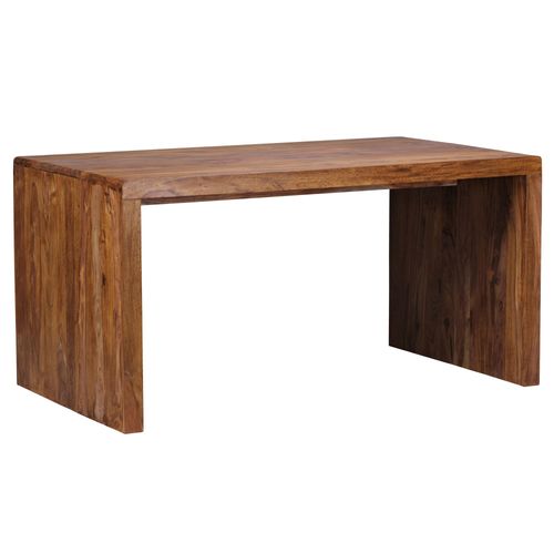 Bureau 160 Cm Table D’ordinateur Bois Massif Sheesham Table De Travail
