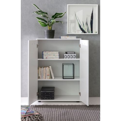 Meuble De Rangement Avec Portes Bois Moderne