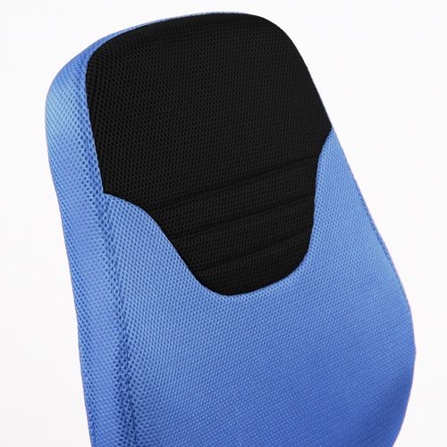 Chaise Pivotante Pour Des Enfants Kiddy Style Tissu Bleu/noir Accoudoirs Compris