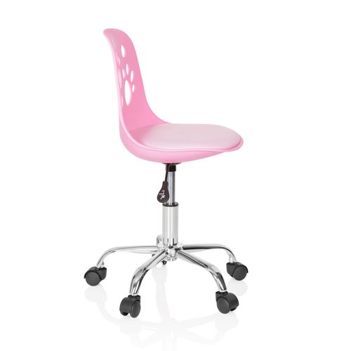 Chaise Pivotante Pour Des Enfants Fancy I Simili Rose Sans Accoudoirs