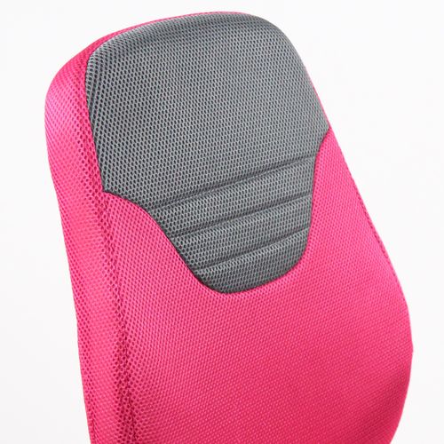 Chaise Pivotante Pour Des Enfants Kiddy Style Tissu Rose/gris Accoudoirs Compris