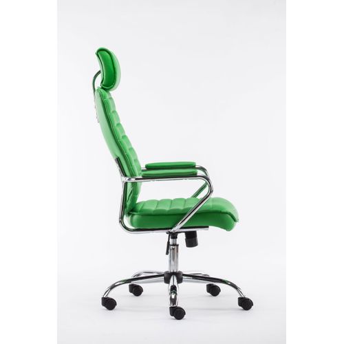 Fauteuil De Bureau  Rako Similicuir Vert