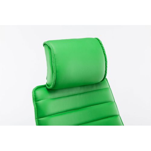 Fauteuil De Bureau  Rako Similicuir Vert