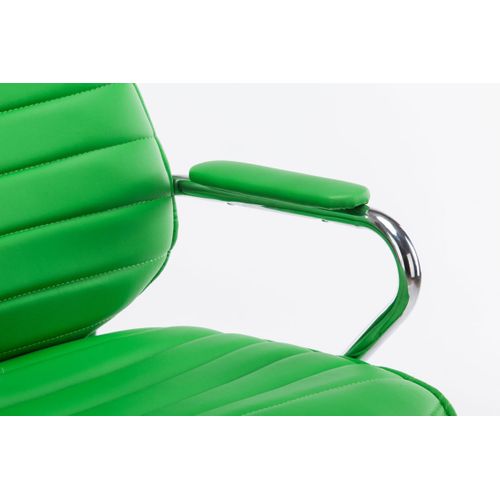 Fauteuil De Bureau  Rako Similicuir Vert