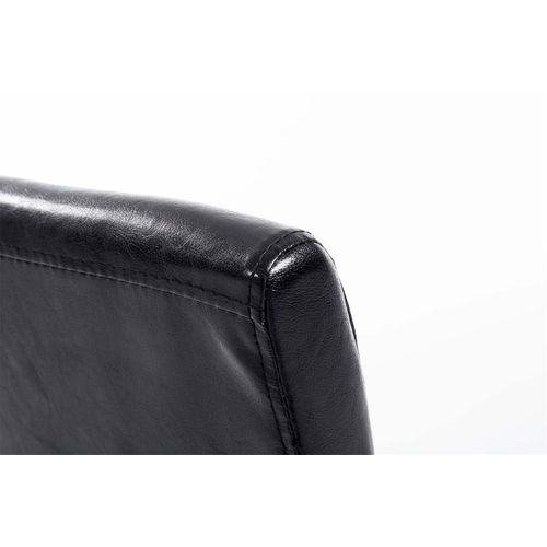 Chaise De Salle À Manger Ina Similicuir Avec Pieds En Bois Noir /nature