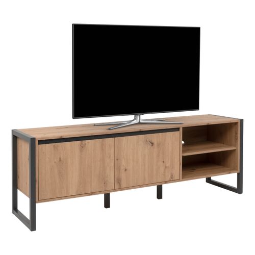 Meuble TV 2 Portes 2 Niches Denver