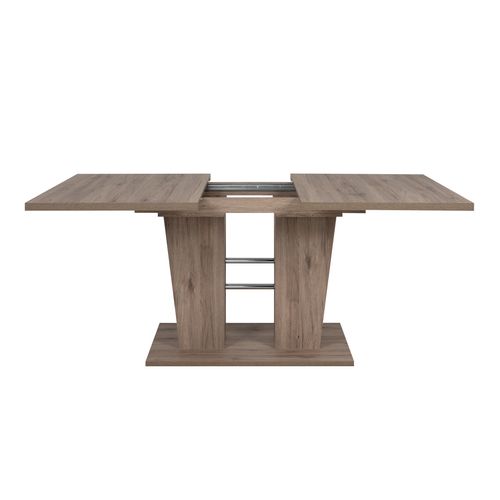 Table L.140/180 cm LEXIE dark/ san remo