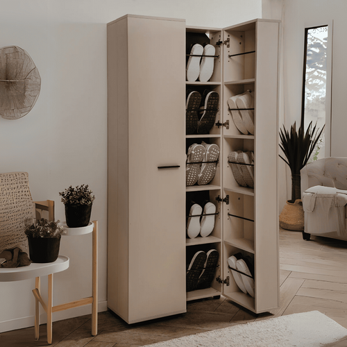 Armoire à Chaussures 15 Compartiments - L74 Cm