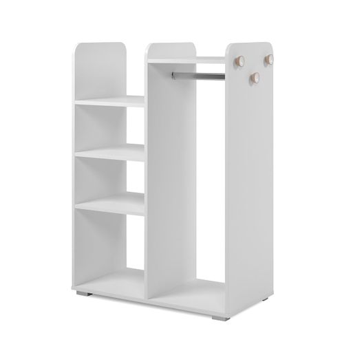 Etagère Penderie Blanc - H110 Cm