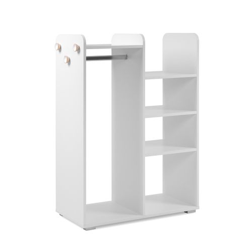 Etagère Penderie Blanc - H110 Cm