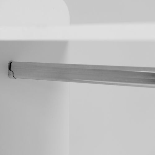 Etagère Penderie Blanc - H110 Cm