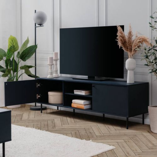 Meuble TV CARACAS Bleu marine